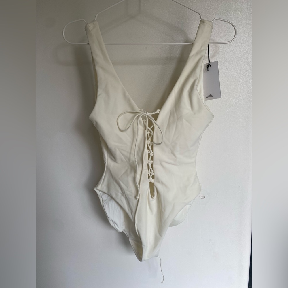 NWT White Onia One Piece